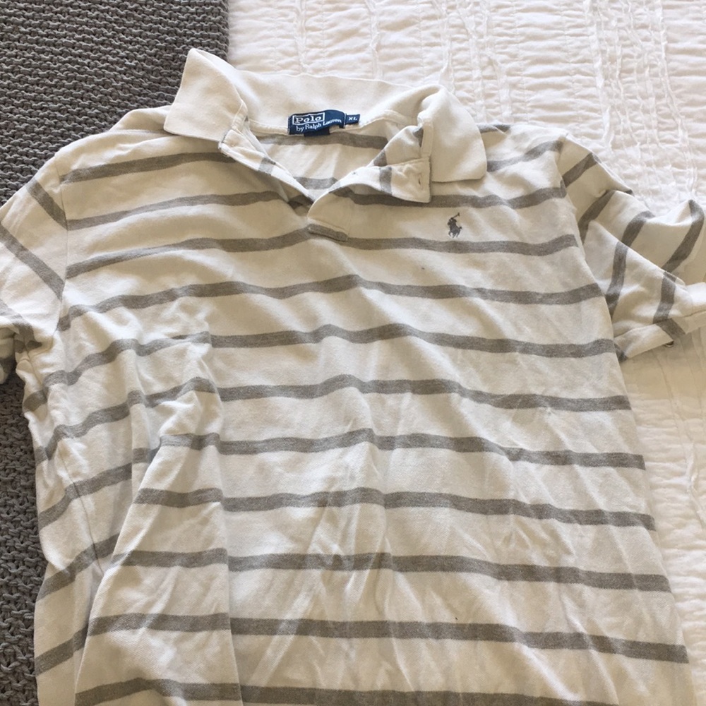 Ralph Lauren short shirt sleeve polo shirt.